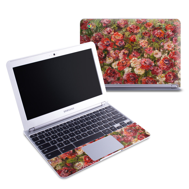 Samsung 11-6 Chromebook Skin - Fleurs Sauvages (Image 1)