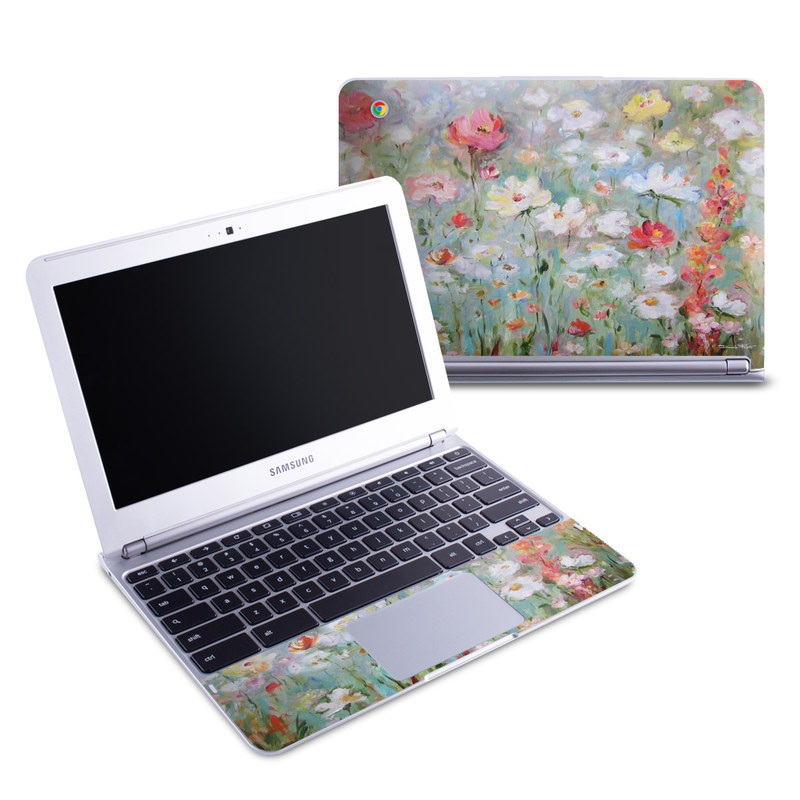 Samsung 11-6 Chromebook Skin - Flower Blooms (Image 1)