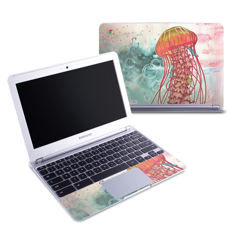 Samsung 11-6 Chromebook Skin - Jellyfish (Image 1)