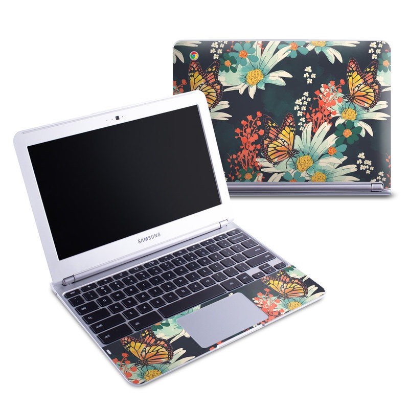 Samsung 11-6 Chromebook Skin - Monarch Grove (Image 1)