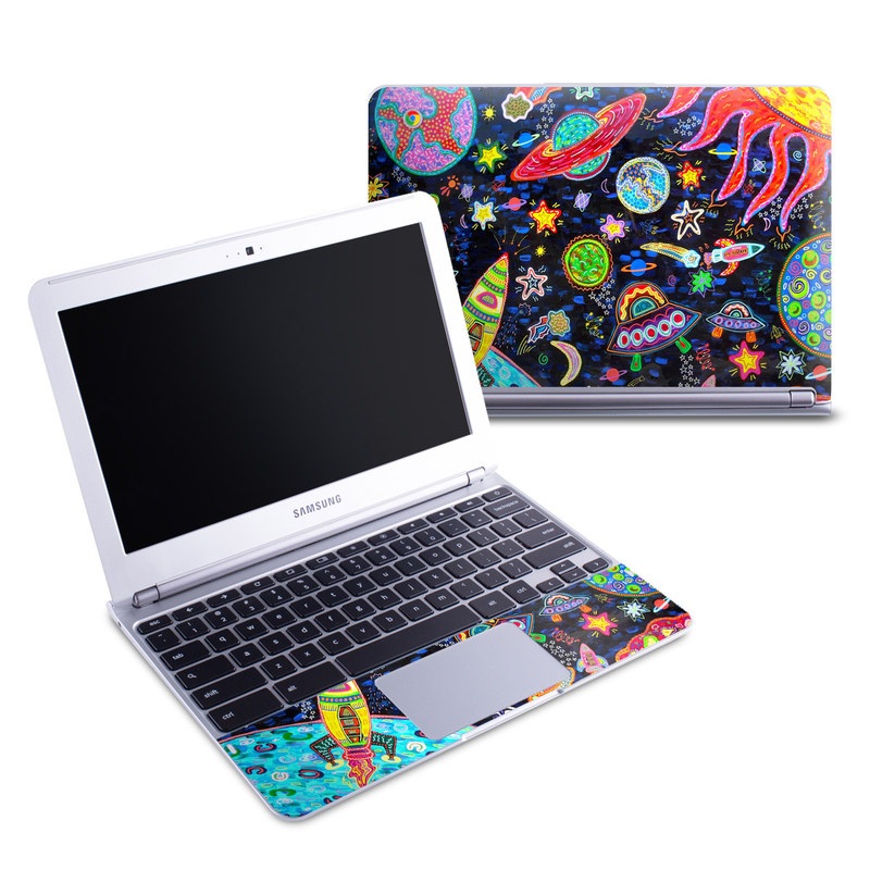 Samsung 11-6 Chromebook Skin - Out to Space (Image 1)