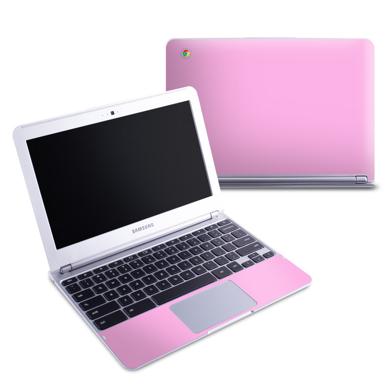 Samsung 11-6 Chromebook Skin - Solid State Pink (Image 1)