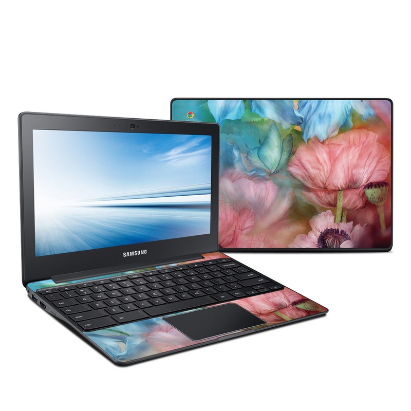 Samsung Chromebook 2 Skin - Poppy Garden (Image 1)