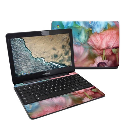 Samsung Chromebook 3 Skin - Poppy Garden