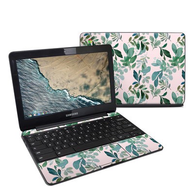 Samsung Chromebook 3 Skin - Sage Greenery