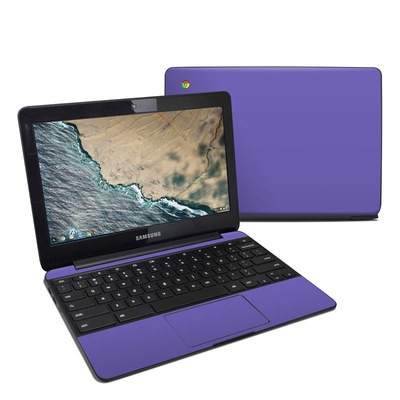 Samsung Chromebook 3 Skin - Solid State Purple