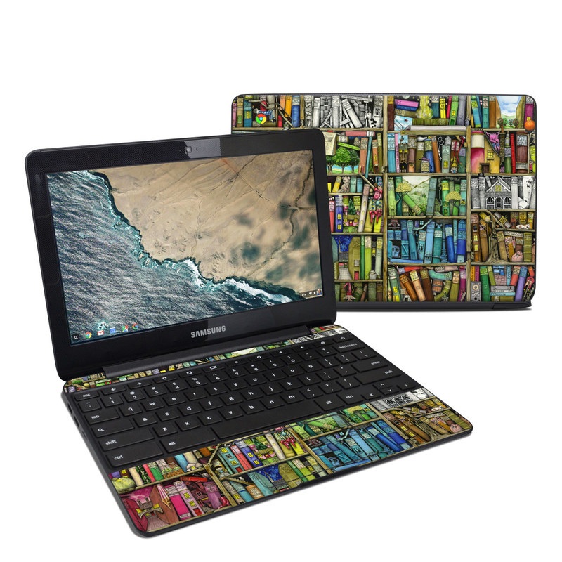 Samsung Chromebook 3 Skin - Bookshelf (Image 1)