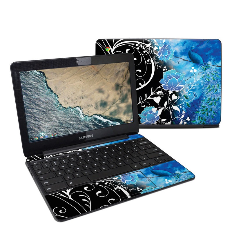 Samsung Chromebook 3 Skin - Peacock Sky (Image 1)