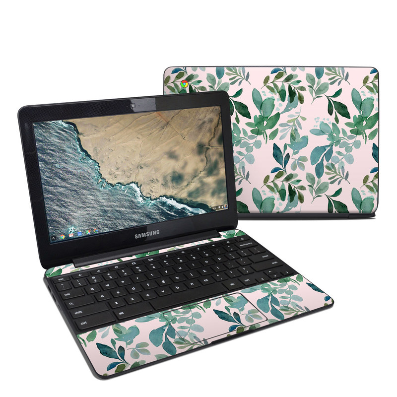 Samsung Chromebook 3 Skin - Sage Greenery (Image 1)