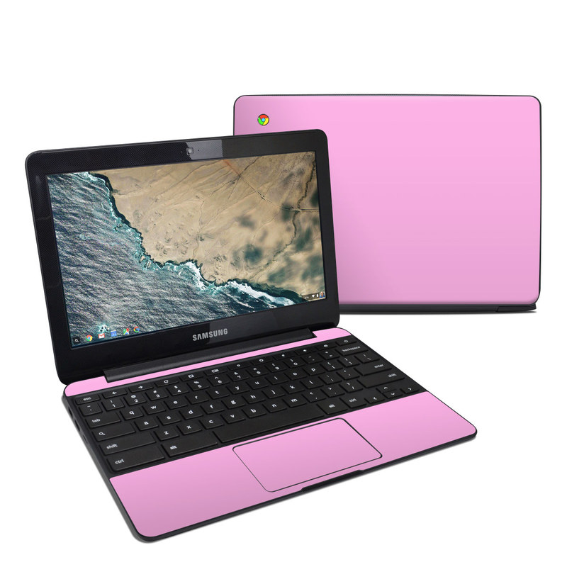 Samsung Chromebook 3 Skin - Solid State Pink (Image 1)