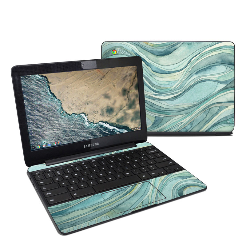 Samsung Chromebook 3 Skin - Waves (Image 1)