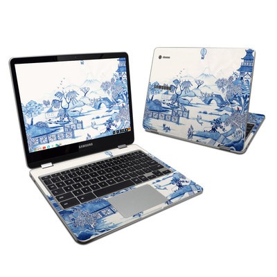 Samsung Chromebook Plus 2017 Skin - Blue Willow
