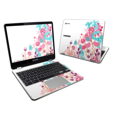 Samsung Chromebook Plus 2017 Skin - Blush Blossoms