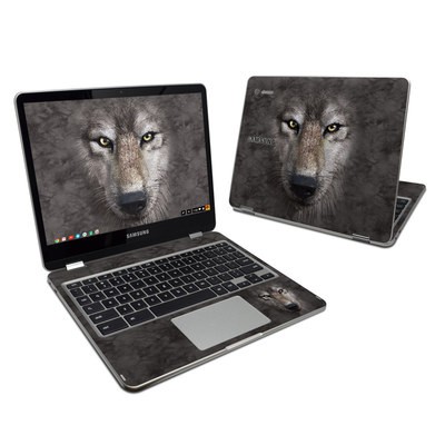 Samsung Chromebook Plus 2017 Skin - Grey Wolf