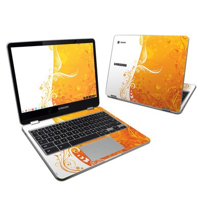 Samsung Chromebook Plus 2017 Skin - Orange Crush