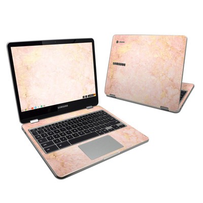Samsung Chromebook Plus 2017 Skin - Rose Gold Marble
