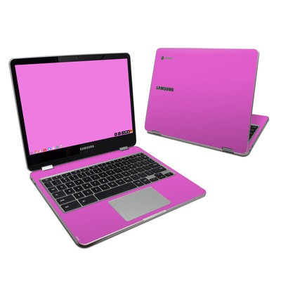 Samsung Chromebook Plus 2017 Skin - Solid State Vibrant Pink