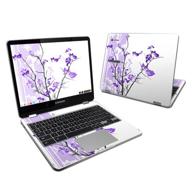 Samsung Chromebook Plus 2017 Skin - Violet Tranquility