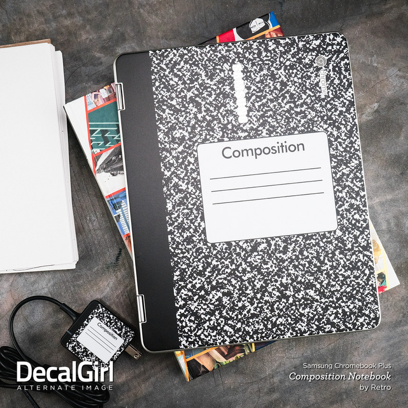 Samsung Chromebook Plus 2017 Skin - Composition Notebook (Image 5)