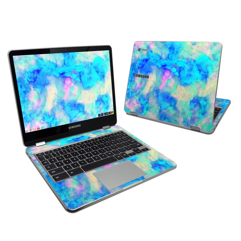Samsung Chromebook Plus 2017 Skin - Electrify Ice Blue (Image 1)