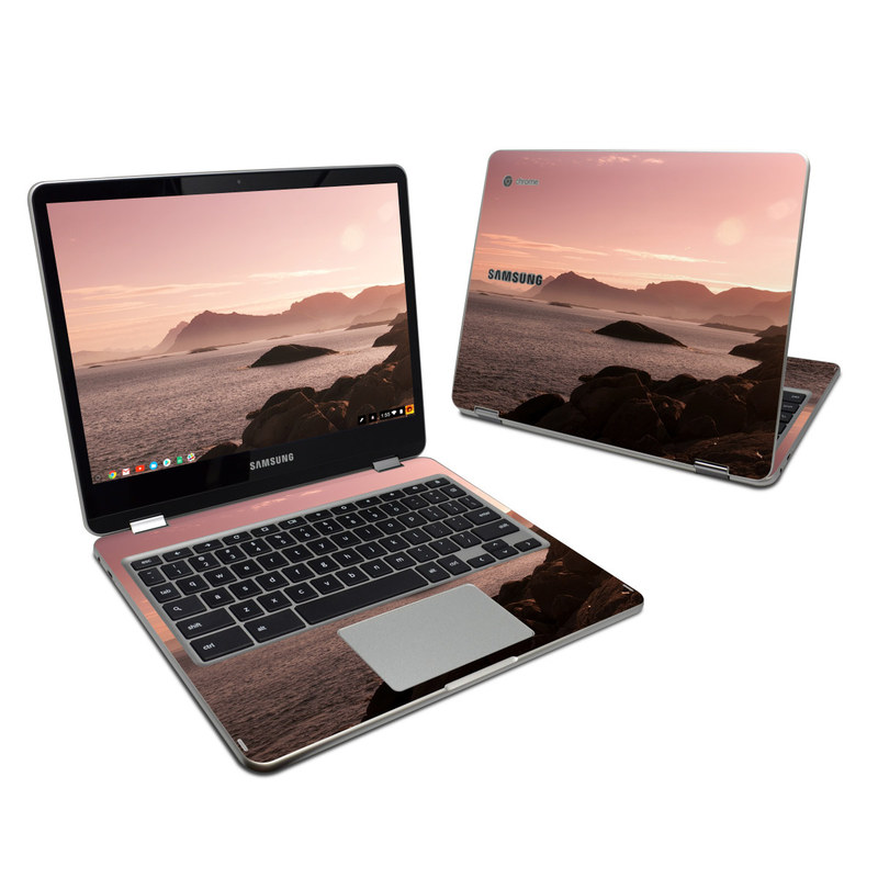 Samsung Chromebook Plus 2017 Skin - Pink Sea (Image 1)