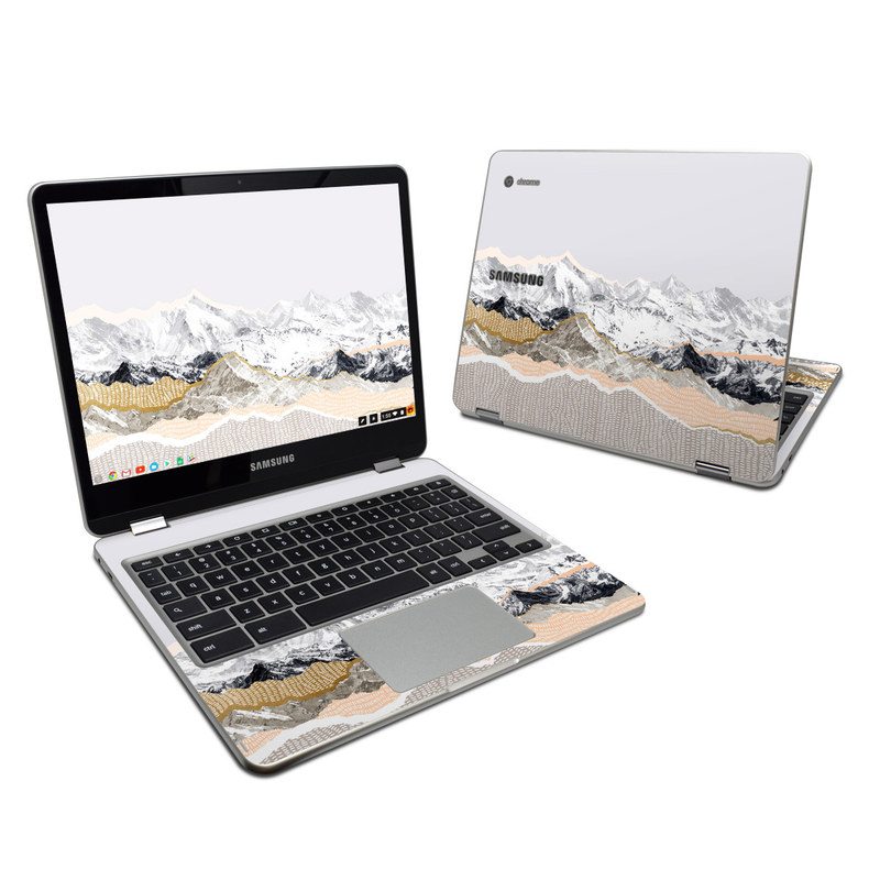 Samsung Chromebook Plus 2017 Skin - Pastel Mountains (Image 1)