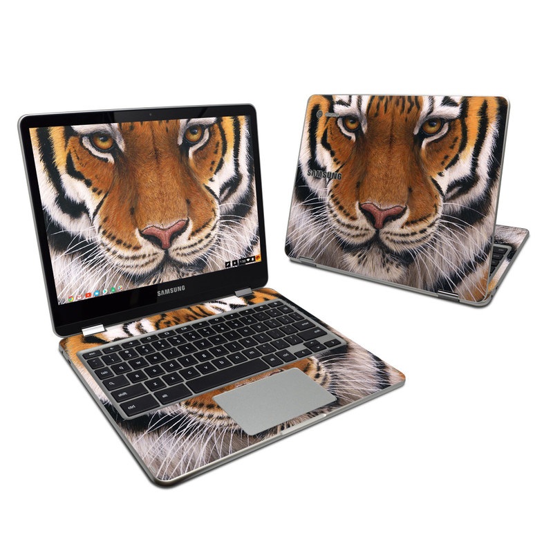 Samsung Chromebook Plus (2017) Skin - Siberian Tiger (Image 1)