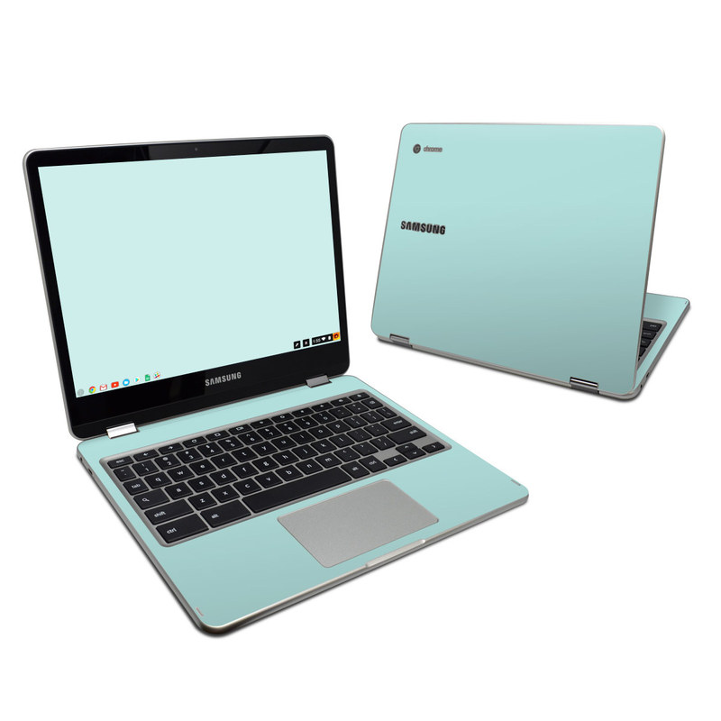 Samsung Chromebook Plus 2017 Skin - Solid State Mint (Image 1)