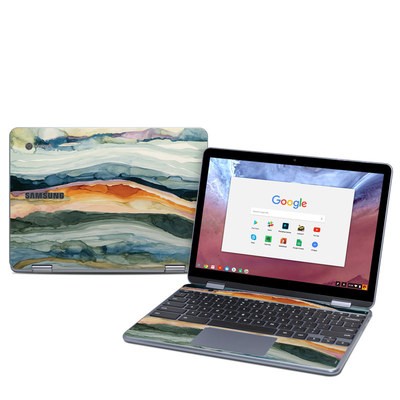 Samsung Chromebook Plus (2018) Skin - Layered Earth