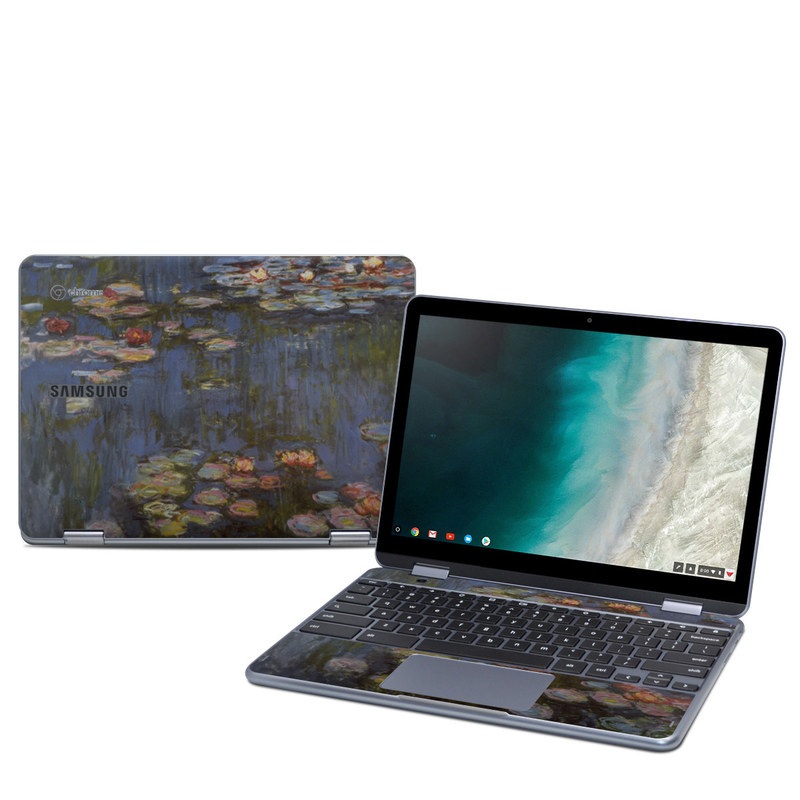 Samsung Chromebook Plus (2019) Skin - Monet - Water lilies (Image 1)