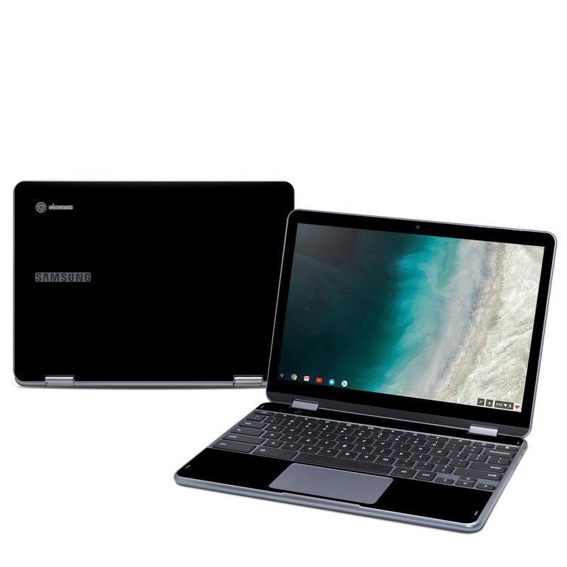 Samsung Chromebook Plus (2019) Skin - Solid State Black (Image 1)