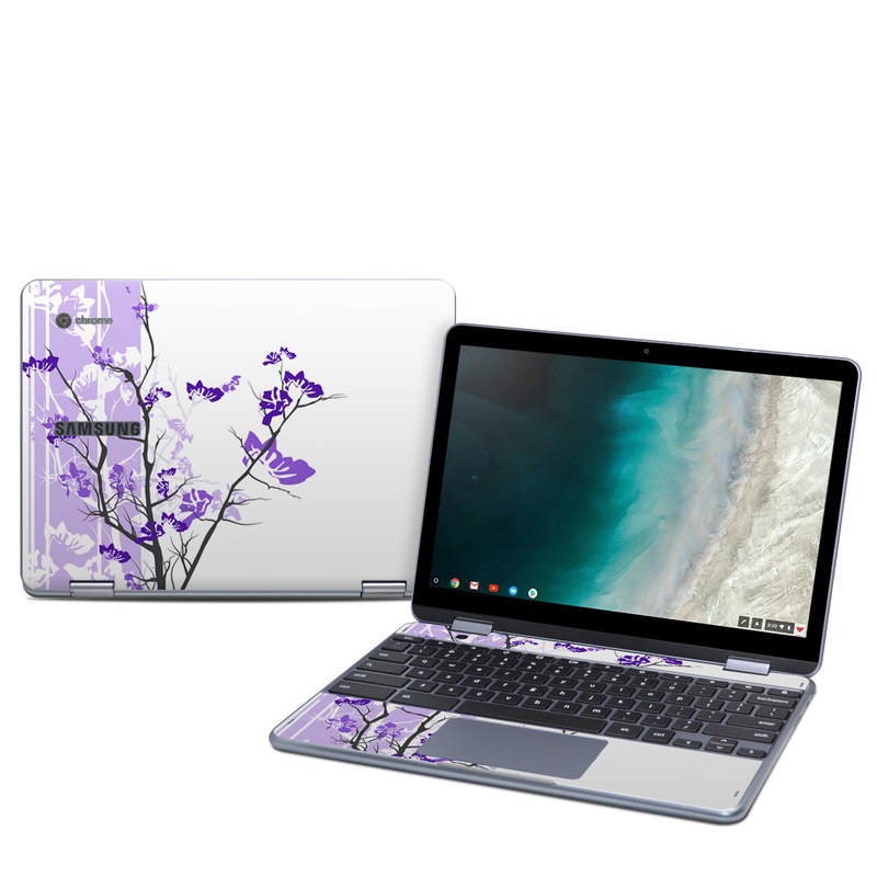 Samsung Chromebook Plus (2019) Skin - Violet Tranquility (Image 1)