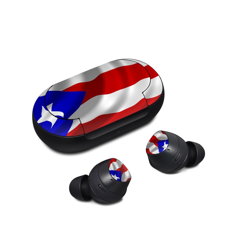 Samsung Galaxy Buds Skin - Puerto Rican Flag (Image 1)