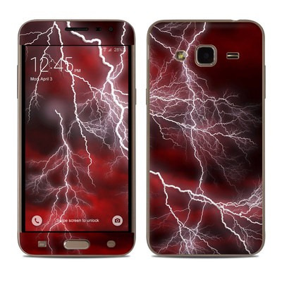 Samsung Galaxy J3 Skin - Apocalypse Red