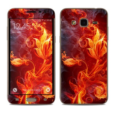 Samsung Galaxy J3 Skin - Flower Of Fire