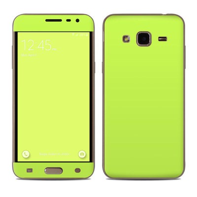 Samsung Galaxy J3 Skin - Solid State Lime