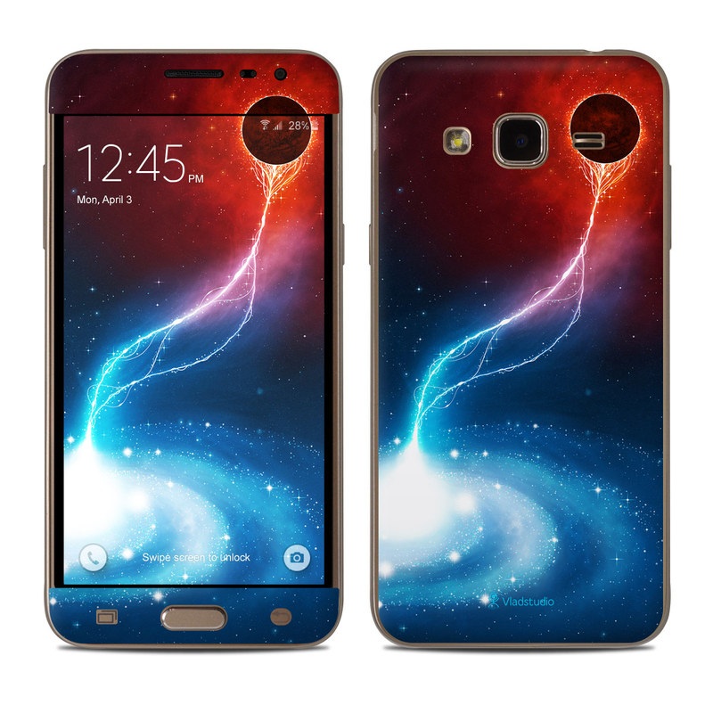 Samsung Galaxy J3 Skin - Black Hole (Image 1)