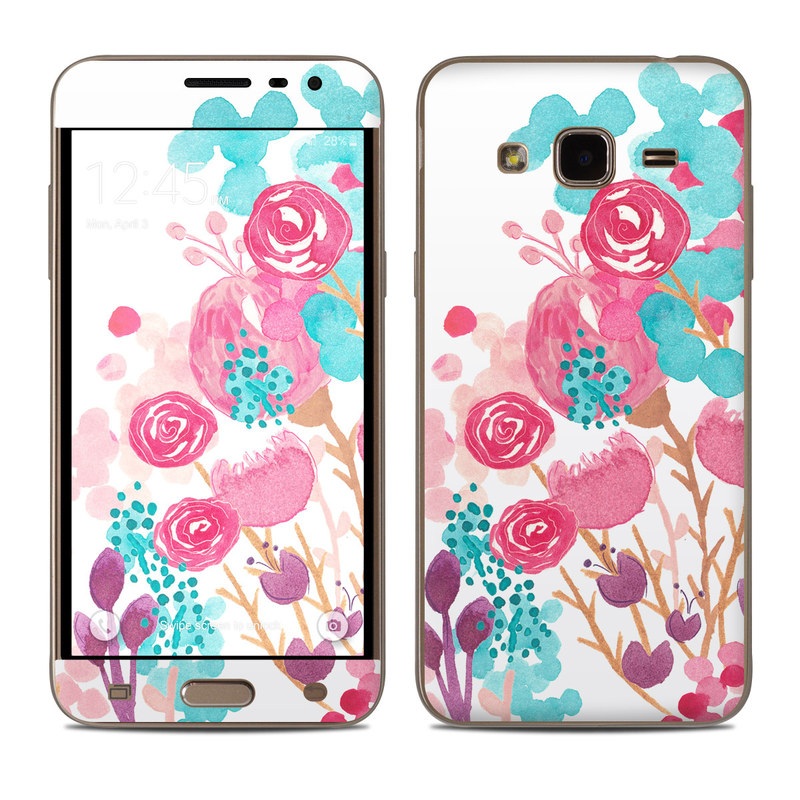 Samsung Galaxy J3 Skin - Blush Blossoms (Image 1)