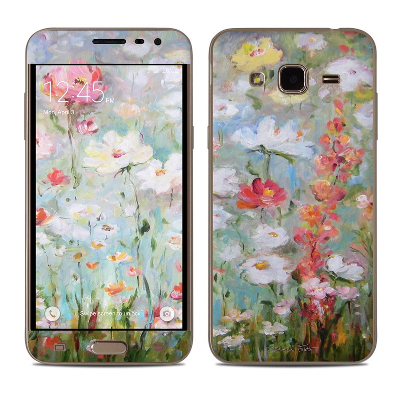 Samsung Galaxy J3 Skin - Flower Blooms (Image 1)