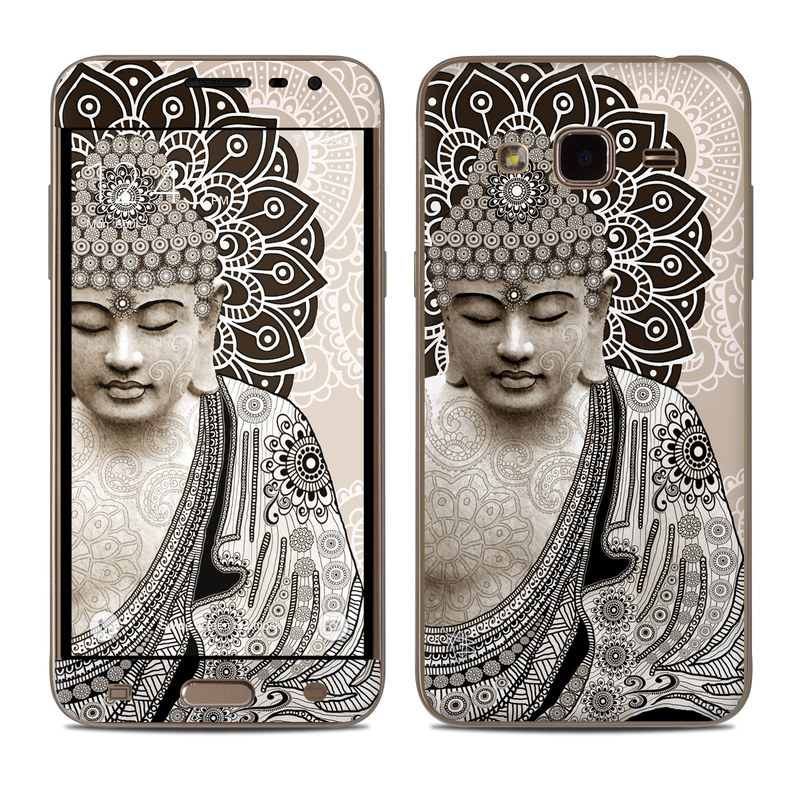Samsung Galaxy J3 Skin - Meditation Mehndi (Image 1)