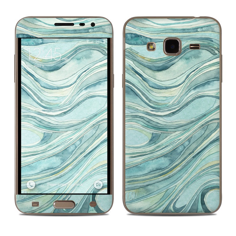 Samsung Galaxy J3 Skin - Waves (Image 1)