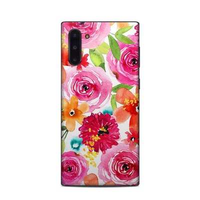 Samsung Galaxy Note 10 Skin - Floral Pop