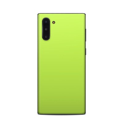 Samsung Galaxy Note 10 Skin - Solid State Lime