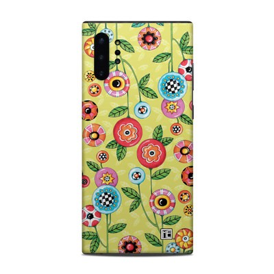 Samsung Galaxy Note 10 Plus Skin - Button Flowers
