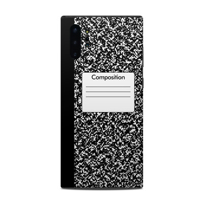 Samsung Galaxy Note 10 Plus Skin - Composition Notebook