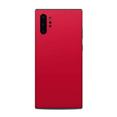 Samsung Galaxy Note 10 Plus Skin - Solid State Red