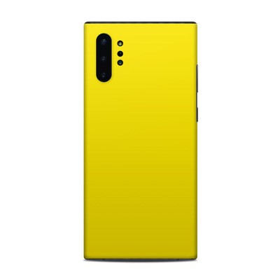 Samsung Galaxy Note 10 Plus Skin - Solid State Yellow