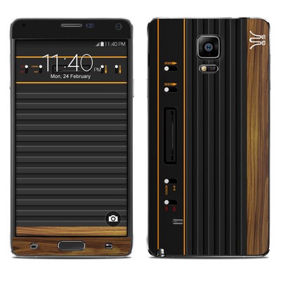 Samsung Galaxy Note 4 Skin - Wooden Gaming System