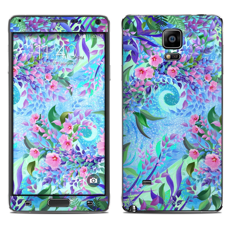 Samsung Galaxy Note 4 Skin - Lavender Flowers (Image 1)