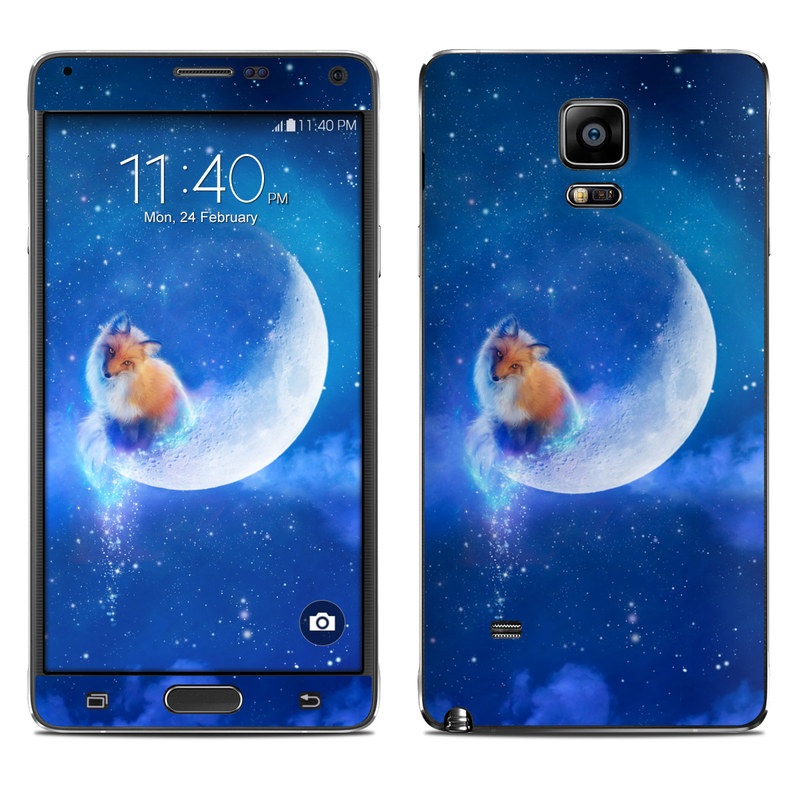 Samsung Galaxy Note 4 Skin - Moon Fox (Image 1)